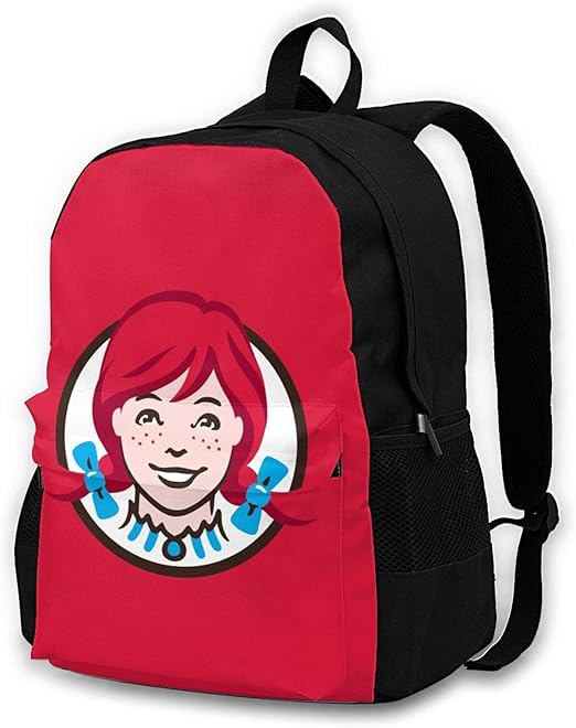 Wendy'S School Laptop Backpack For Men Women Children Hiking Travel