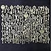 150Pcs Antique Skeleton Key Charms Pendants for Crafting Supplies Jewelry Findings Making Accessory DIY Necklace Bracelet