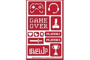 PLESIU Armour Over n Over Reusable Glass Etching Stencil ~ ONO Gamer