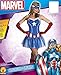 Secret Wishes Women's Marvel Universe American Dream Costume Tutu Dress and Mask, Multicolor, Medium