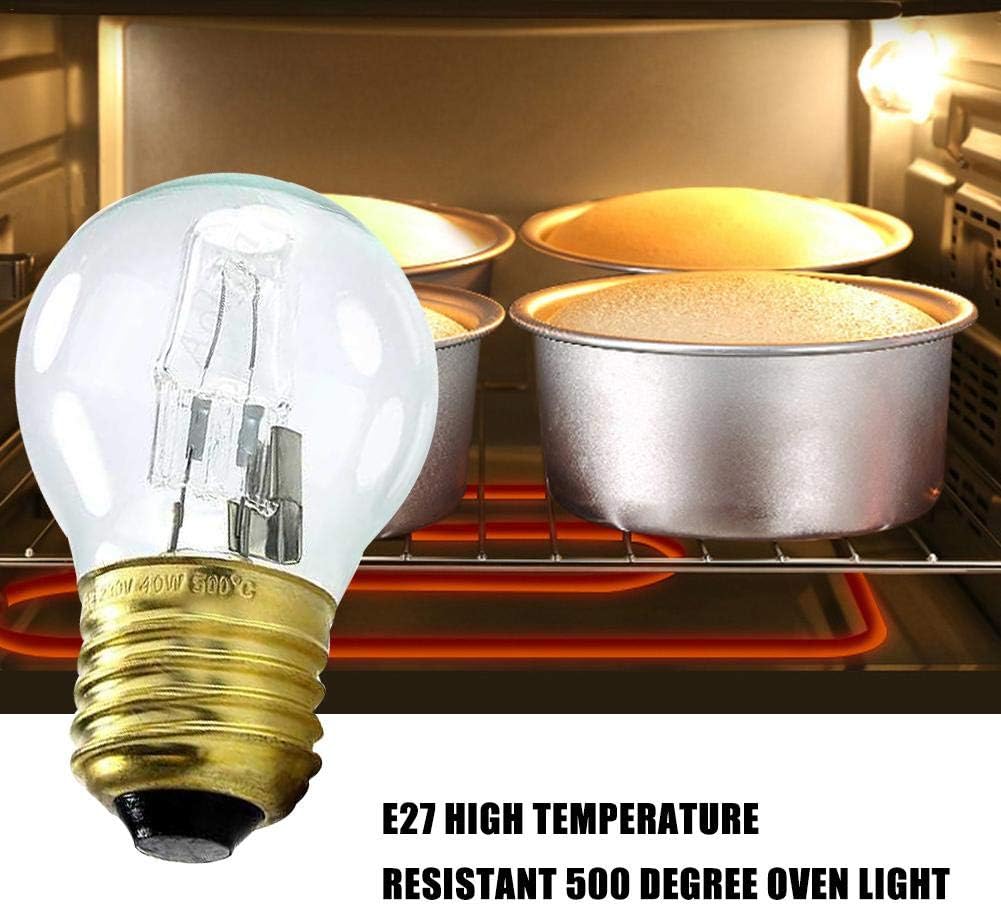 E27 40W Lampada bianca calda della lampadina della cucina del forno Luce  resistente al calore per tutte le prese E27 Cherishly 1/2 pz Lampadina del  forno 110-250V 500 ° C remarkable Lampadine
