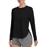 addigi Women's Sun Shirt UPF 50+ Long Sleeve Workout Tops Running Hiking UV Protection Shirts Quick Dry Outdoor Clothing