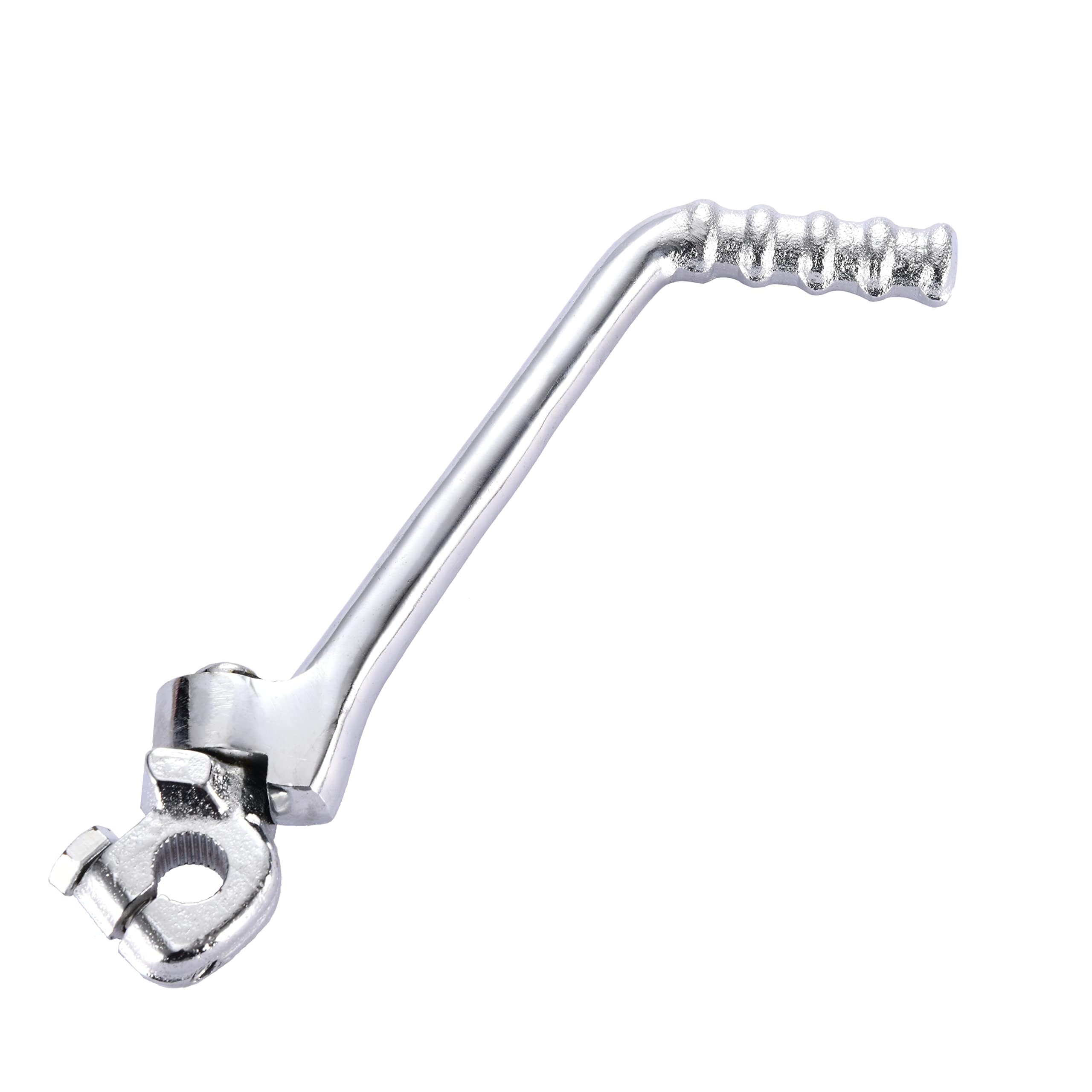 WOOSTAR 15mm Kickstart Lever Pedal Replacement for 50cc 70cc 90cc 110cc 125cc 150cc Pit Bike Dirt Bike Silver