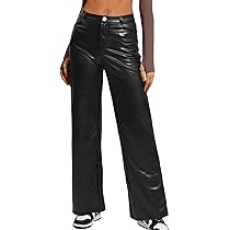 【U LAN】Cali Pintuck Leather Wide Pants Cali Pintuck Leather Wide Pants - ULAN | 60% - Asian Fashion