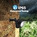 Solar Flood Lights Outdoor, Hallomall Upgraded Dual Head Spotlights 12 LED Waterproof 360-Degree Rotatable Solar Security Lights for Yard Garden Garage Patio Porch Deck Driveway Outsides Wall