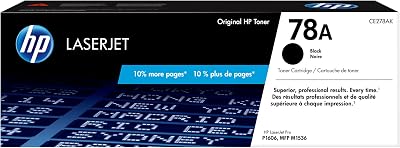 HP 78A CE278A Original Black LaserJet Toner Cartridge Single Pack