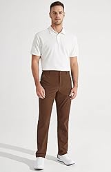 Libin Men's Dress Pants 32" Comfy Business Casual