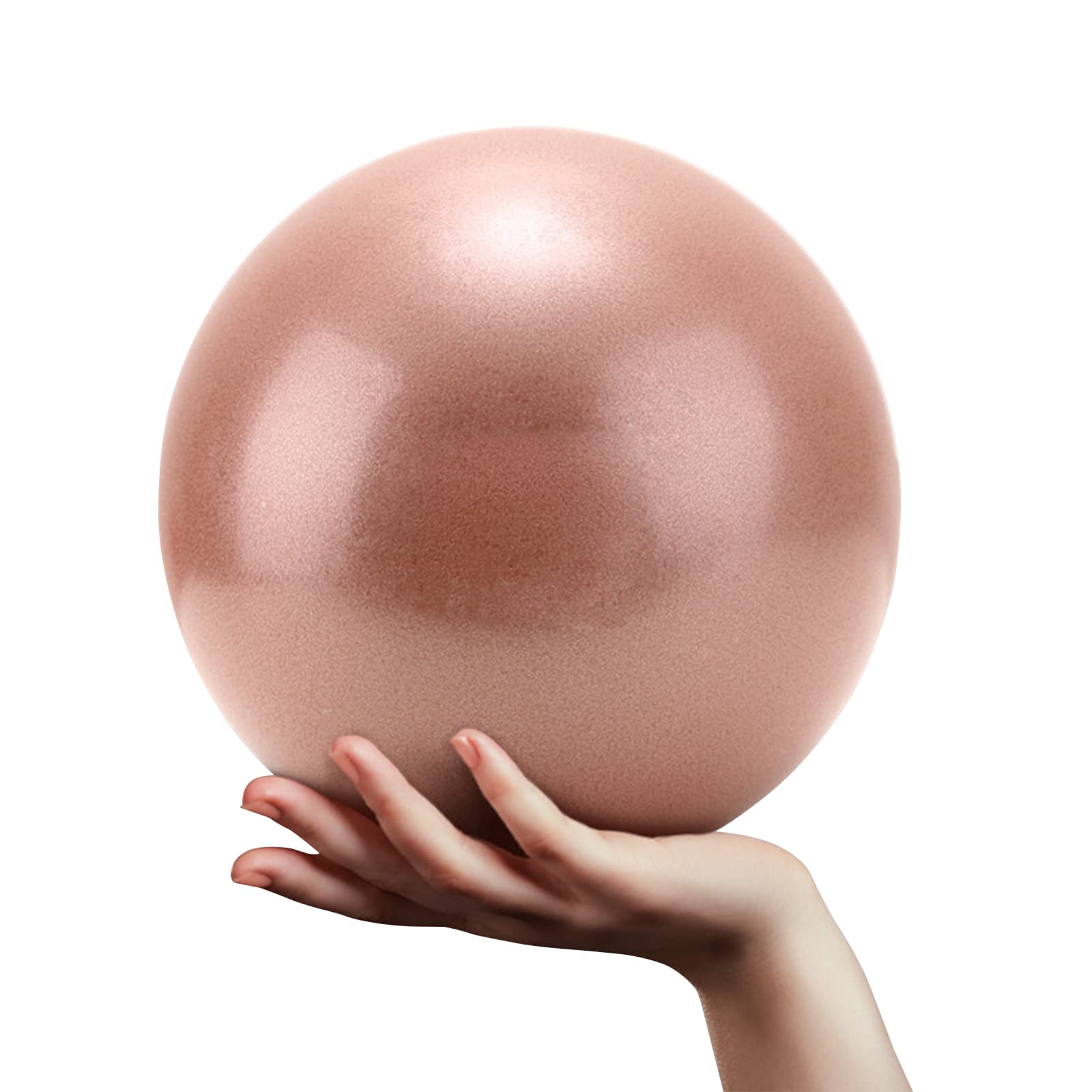 20cm Small Pilates Ball Sports Yoga Fitness Ball Thickened Explosion-Proof Exercise Ball Physical Therapy Stretching and Core Training Improve Balance Strength Home Gym Portable Fitness Accessories