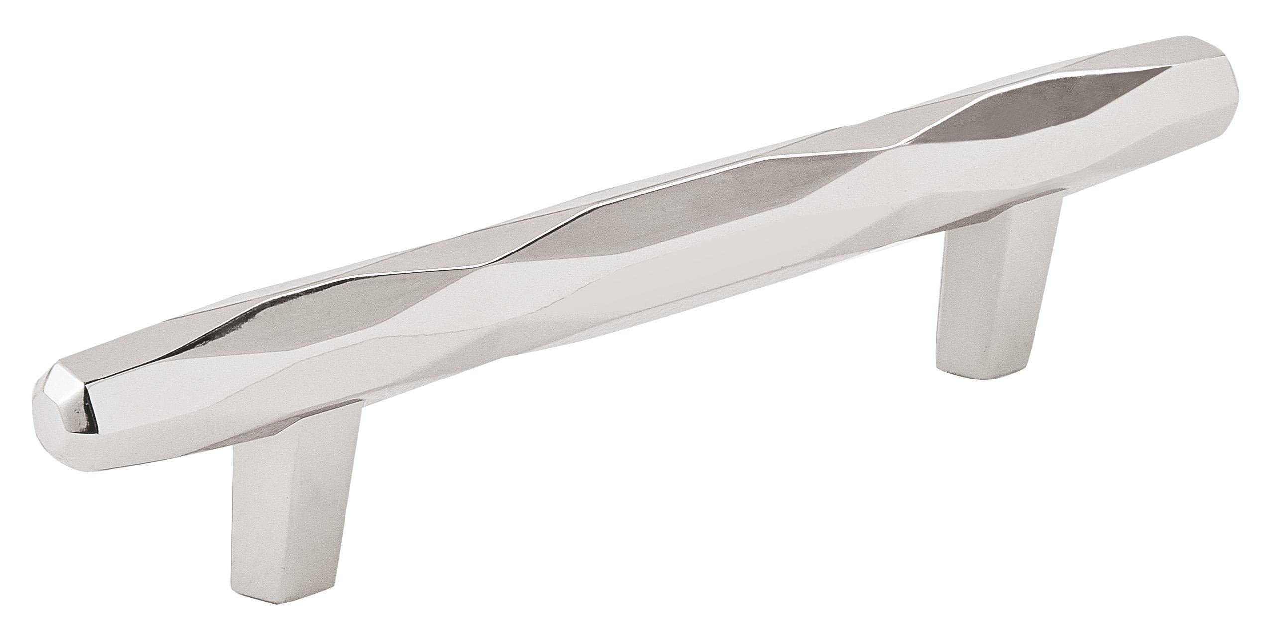 Amerock BP36643PN St. Vincent Pull, Polished Nickel, 3-3/4 in (96 mm) Center-to-Center