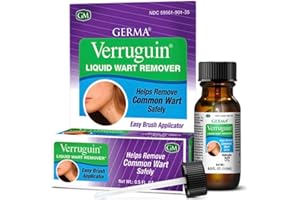 GERMA Verruguin Liquid Wart Remover Salicylic Acid 17% Removedor De Verrugas (14.8 mL)