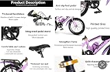 Generic Kids Bike Purple Girls Mountain Bike 22 Inch 24 Inch 6-12 view 5