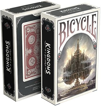 Kingdoms Of A New World Playing Cards - Red (850893004520)