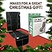 Glangels Seat Protector for Baby Child Car Seat-Enhanced Padded Booster Seat Pad for Vehicles- Extra Large Storage Pocket (Black)
