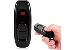 10A 250V Bedside Lamp Switch with LED Indicator, Inline Rocker Switch for Table Desk Lamps, AC Power Cord Light Switch Black 