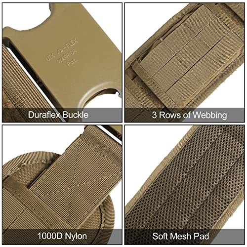 Tactical Battle Belt Quick Release MOLLE Belt Tactical