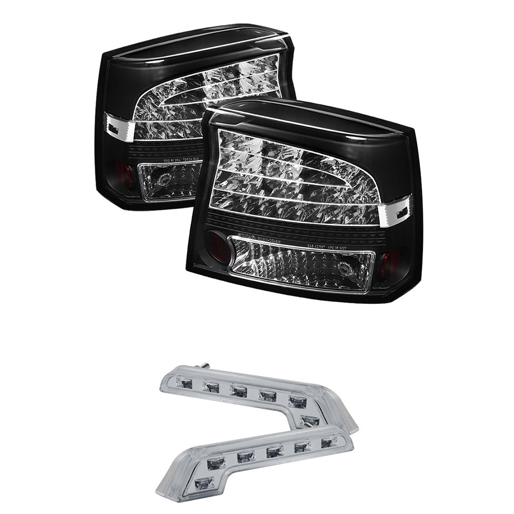 Rxmotoring 2009 2010 Charger Tail Lights Led Rear Lamps 8 | Desertcart  Guyana