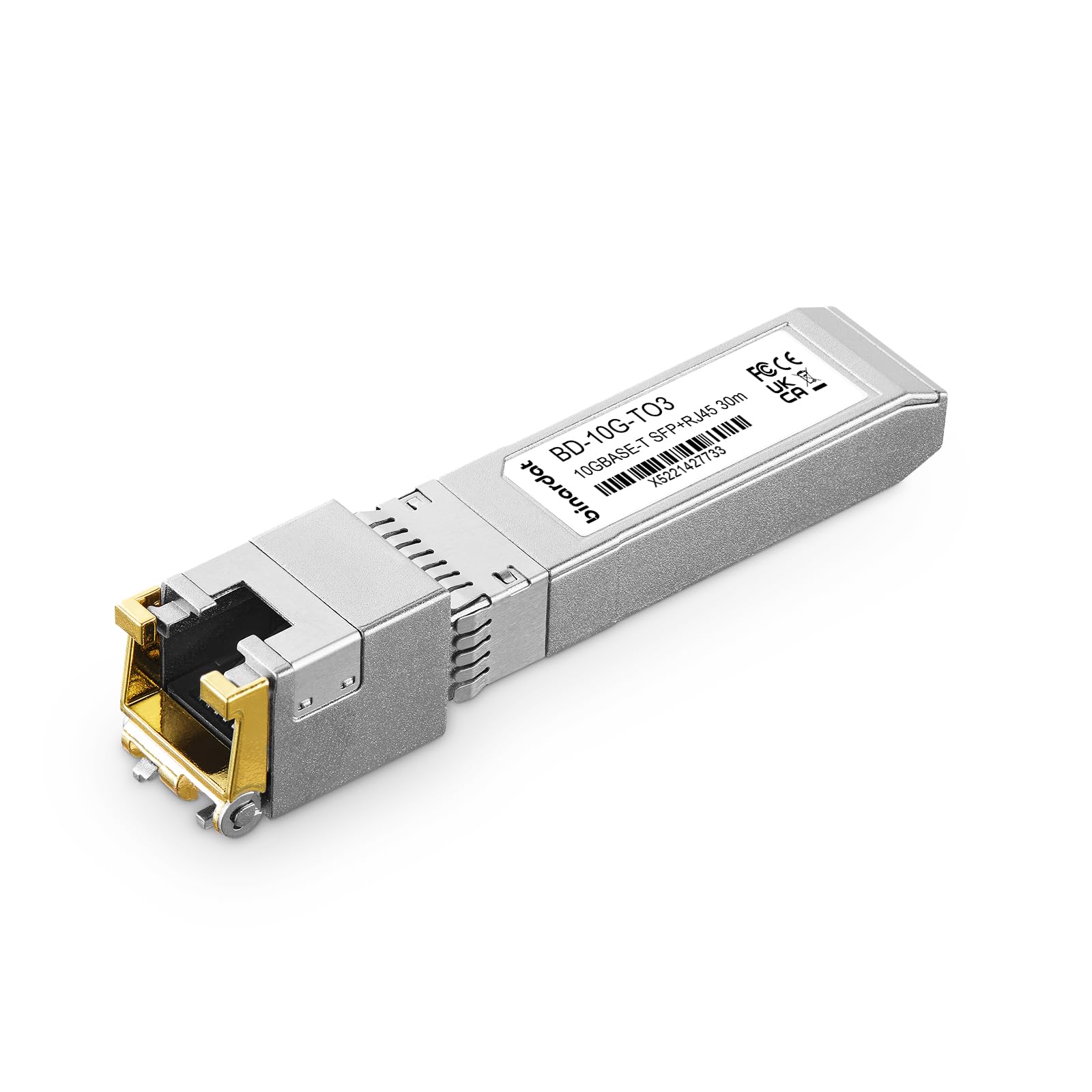 Photo 1 of Binardat 10GBase-T SFP+ to RJ-45 Transceiver, SFP+ Copper Ethernet Module, up to 30Meter, Plug and Play, Compatible with Binardat, MokerLink, Cisco, Meraki, Ubiquiti UniFi, Mikrotik, TP-Link and More