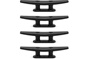 Mizugiwa Nylon Cleat 6-1/2 Black Pack of 4