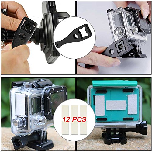 Hieha-23-Kit-Accesorio-Universal-de-Cmara-Deportiva-Action-CAM-Acuatica-Maletn-Estuche-Cinturn-Pecho-Arnes-Correa-Cabeza-Palo-Flotante-Trpode-para-Victsing-Campark-GoPro-Hero-Session-SJCAM