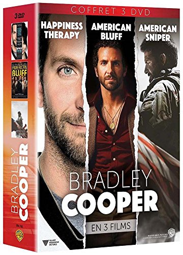 Bradley Cooper En 3 Films : Happiness Therapy + American Bluff + American Sniper - Édition Limitée