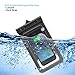 Waterproof Case, TETHYS Universal Protective Waterproof Bag [Ultrapouch] for Smartphone iPhone 6S 6, iPhone 5S 5C 5 4S, Galaxy S6, S6 Edge S5 [Black] Fit Up to 5.3 inch Diagonal