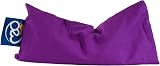 Yoga-Mad Eye Pillow 100% Organic Cotton Lavender Linseed Filled Purple