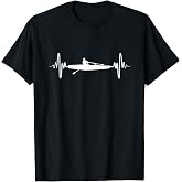 Rowing Shell Drawing Rower T-Shirt