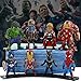 Boenxin Marvel Avengers Titan Hero Series Exclusive-Iron Man、Hulk、Thor、Spider-Man、Captain America、Hulkbuster、Thanos、Black Panther 8 Figure Set/Car Decoration