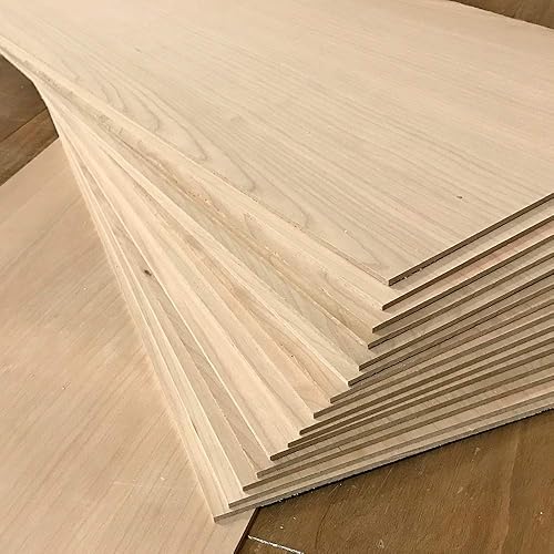 1/8&quot; x 12&quot; x 20&quot; Cherry Plywood - Perfect Laser Cutting 