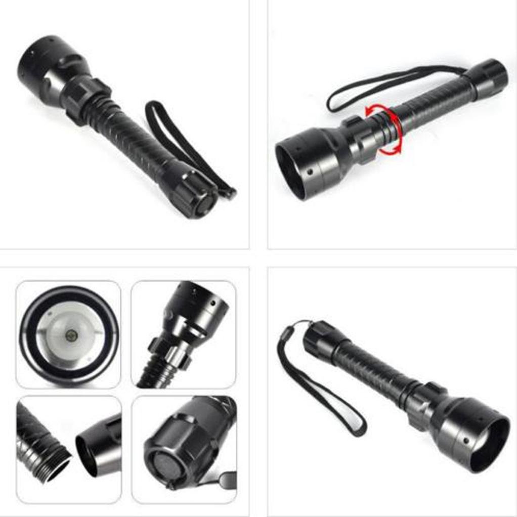 Torcia per Campeggio//Corsa//Pesca//Caccia//Ciclismo//Arrampicata//Camminare//Leggere Yanhoo Torcia a infrarossi per visione notturna a infrarossi a lunga distanza 10W IR 850nm T50 LED