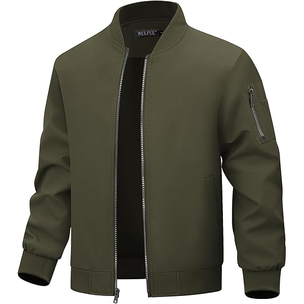 Bomber Jacket for Men, Flight Jackets Military style, Pilot Jacket