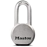 Master Lock Magnum Heavy Duty Solid Steel Silver