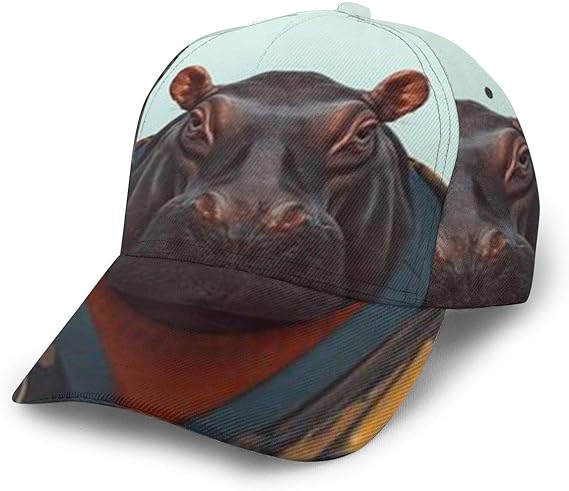 Amazon Co Jp キャップ 野球帽 カバ 帽子 鳥打帽 クラシカル ファッション カジュアル 通気性 人気な プリント おしゃれ Uvカット 日焼け止め スポーツ 自転車 運転 旅行 メンズ レディース 男女 帽 Clothing Accessories