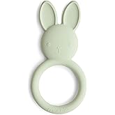 mushie Silicone Baby Teether Toy | Bunny