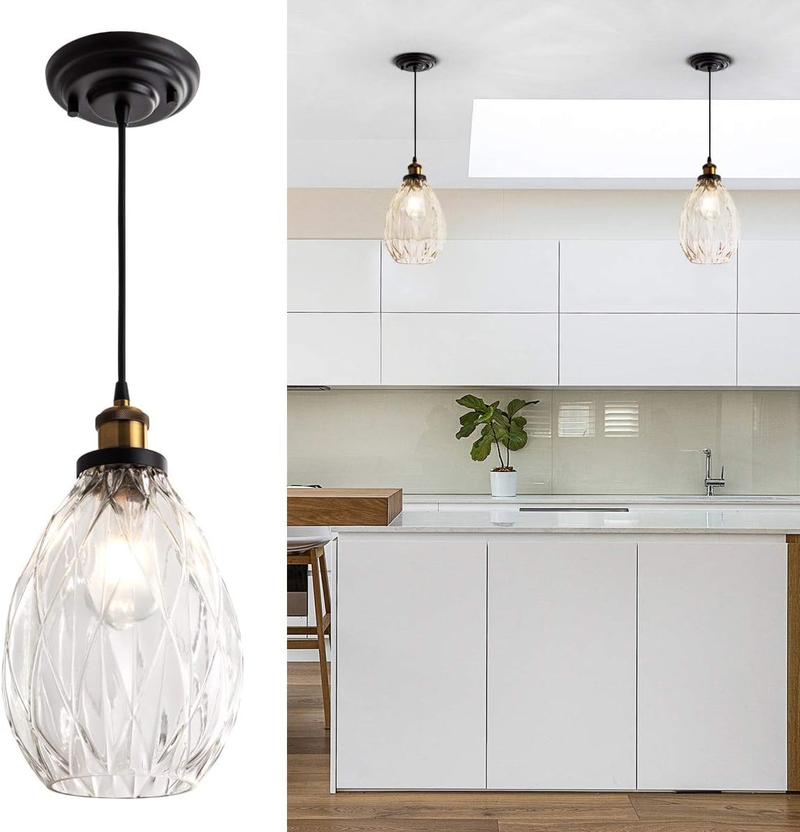 adjustable kitchen pendant lighting