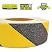 Kyson No Slip Safety Tape High Traction Abrasive Grit Grip Warning Stickers for Stairs Indoor Outdoor 2” X 16.4’