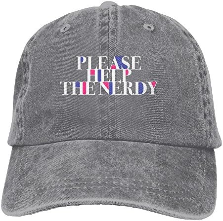 Please Help The Nerdy Hot Nerdy Guys Cap Flat\r\n Baseball Hat Classic