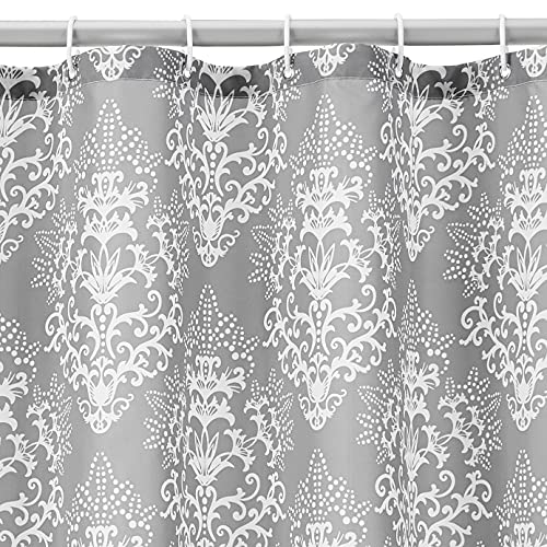 Amazon Basics Fabric Shower Curtain with Grommets and Hooks 72 x 72