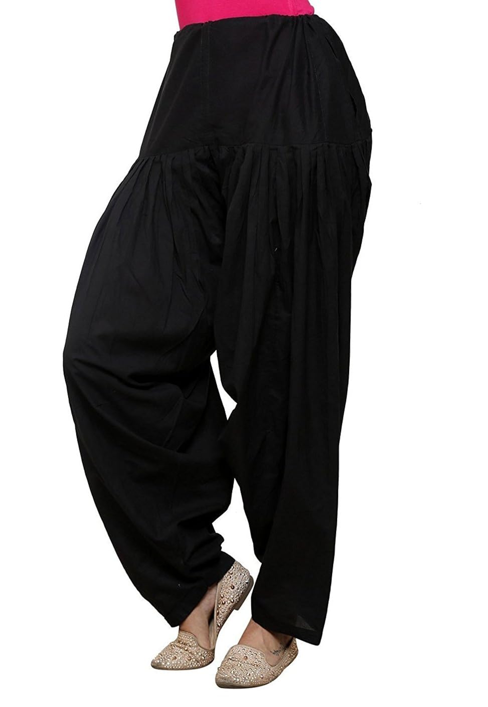 kalpit creations traditional women's soft 100% cotton patiala bottom salwar combo packs