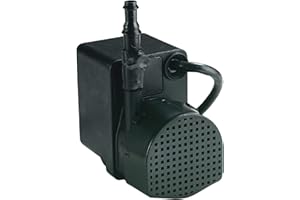 Little Giant PE-2H-PW 115 Volt, 1/40 HP, 300 GPH Epoxy Encapsulated Direct Drive Submersible Pump with 6-Ft. Cord and Flow Co