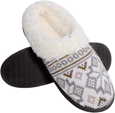 memory foam slippers womens amazon