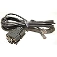 APC PDU Serial Cable 940-0144 DB9 to RJ12 Configuration Replacement Console 940-0144 Serial Cable AP7900, AP8841,9000 etc, Rack Metered PDU