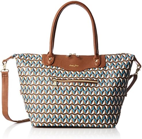 [Legato Largo] Shoulder Bag Geometric Pattern Boston Bag Lj-M0841 Ca Came Jp F/S