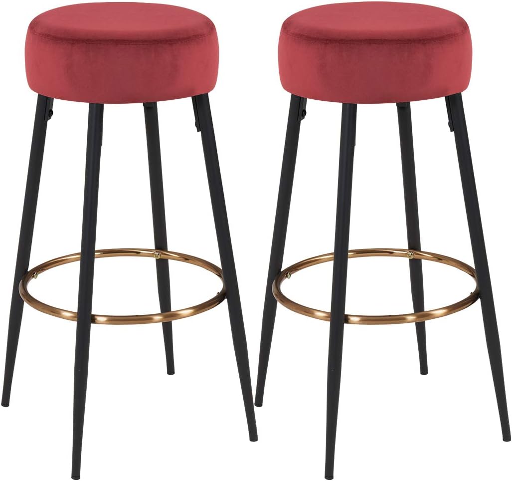 Best Bar Stool Kitchen Bar Stools Set Of 2 Duhome