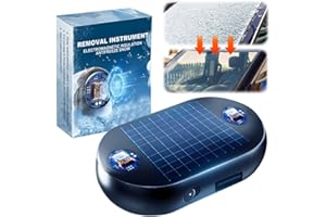 NOGCAW Car Interference Antifreeze Instrument,Anti-Freeze Electromagnetic Car Snow Removal Device, Automotive Electromagnetic Snow Removal Tool Car Defroster (1pc)