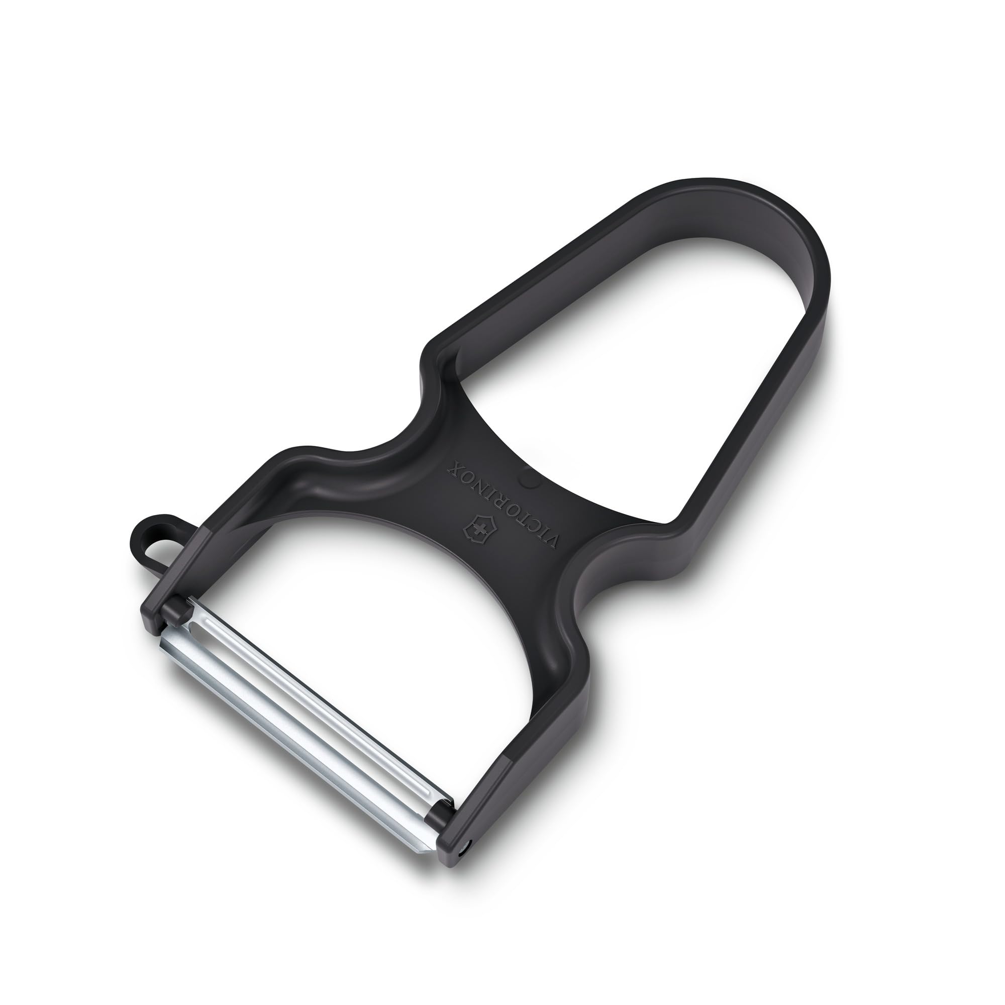 Victorinox Swiss Classic Gemüsemesser-Set, 3-teilig, Inkl. Tomatenmesser Wellenschliff, Gemüsemesser und Sparschäler, Spülmaschinengeeignet, schwarz 4