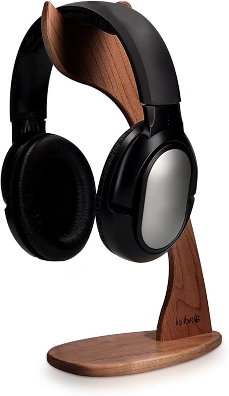 Kalibri Wooden Headphone Holder Stand Universal Wood Amazon Co