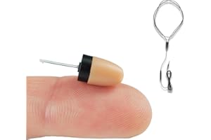 Mini Invisible Spy Earphone Wireless in-Ear Earpiece Neckloop Microphone Detection