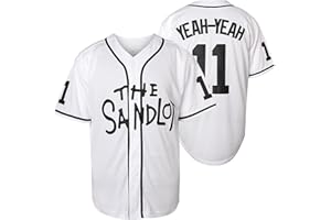 JKNAKN The Sandlot Benny The Jet Rodriguez Michael Squints Palledorous Alan Yeah-Yeah McClennan Bel Air 3D Print Baseball Jersey