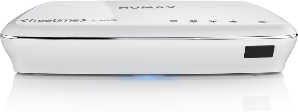 Humax HDR-1100S 500 GB Freesat with Freetime HD TV Recorder White